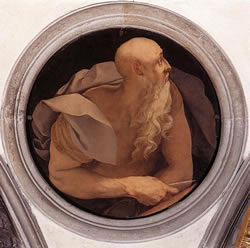 John The Evangelist by Jacopo Pontormo